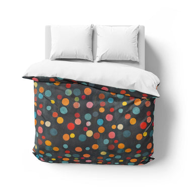 Bokeh at Night Mockup Overhead