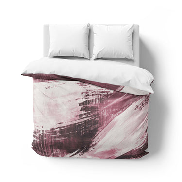 Emil Burgandy Mockup Overhead