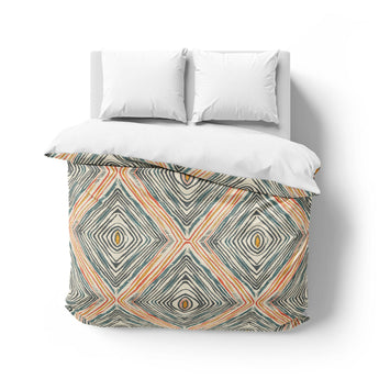 Boden Orange & Blue Mockup Overhead