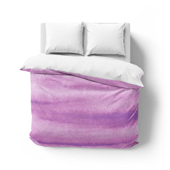 Ophelia Watercolor Violet Balayage Mockup Overhead