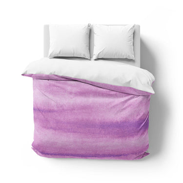 Ophelia Watercolor Violet Balayage Mockup Overhead