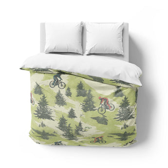 Mountain Bike Park Mockup Overhead