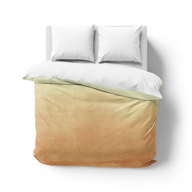 Kieran Watercolor Goldenrod Ombre Mockup Overhead