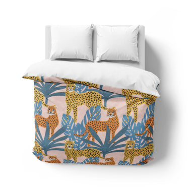 Tropical Cheetahs Mockup Overhead
