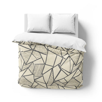 Harlan Ivory & Black Mockup Overhead