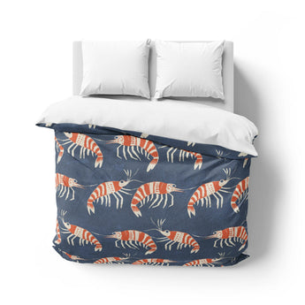 Tribal Prawns Mockup Overhead