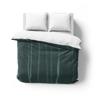 Felix Bleach Dye Deep Teal Mockup Overhead