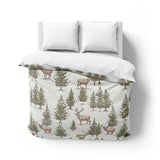 Forest Deer Mockup Overhead