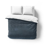 Keanu Watercolor Navy Blue Ombre Mockup Overhead