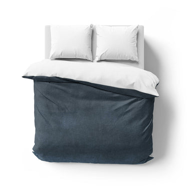 Keanu Watercolor Navy Blue Ombre Mockup Overhead