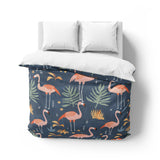 Flamingo Paradise Mockup Overhead