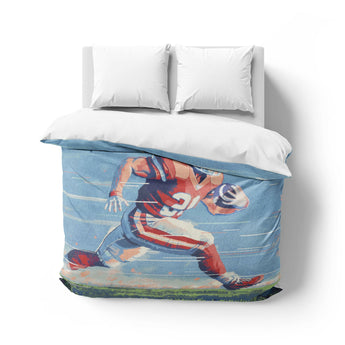 8 Bit Running Back Mockup Overhead