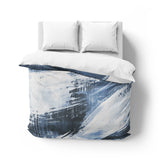 Emil Navy Blue Mockup Overhead