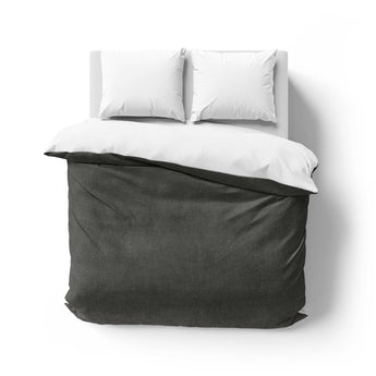 Keanu Watercolor Charcoal Ombre Mockup Overhead