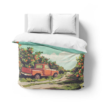 Orange Grove Mockup Overhead