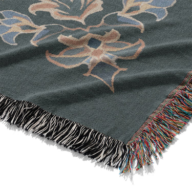 Miriam Navy & Gold Mockup Woven Detail