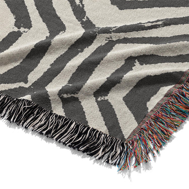 Torrance Black & Ivory Mockup Woven Detail