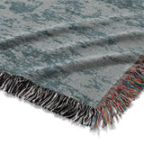 Bennett Teal & Grey Mockup Woven Detail