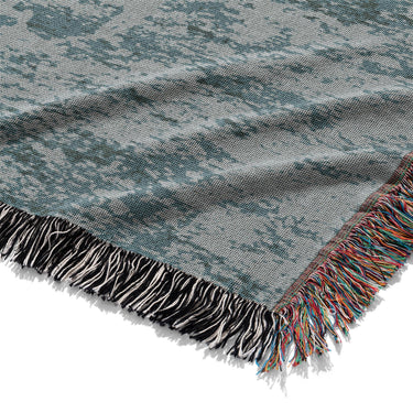 Bennett Teal & Grey Mockup Woven Detail