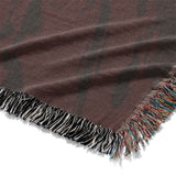 Hurley Splatter Dye Burgandy Mockup Woven Detail