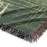 Emil Forest Green Mockup Woven Detail
