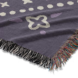 Durand Royal Purple Mockup Woven Detail