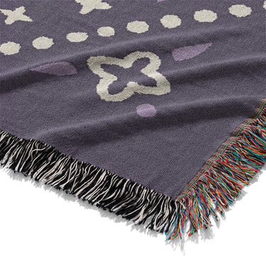 Durand Royal Purple Mockup Woven Detail