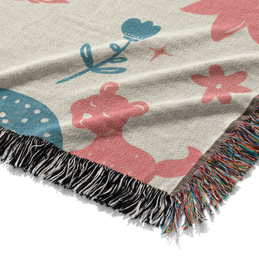 Pink Princess Fairytale Mockup Woven Detail