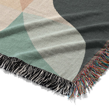 Maxine Seafoam & Peach Mockup Woven Detail