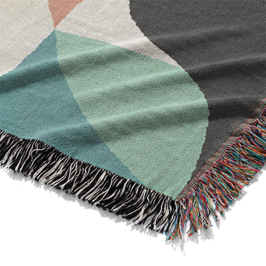 Maxine Seafoam & Peach Mockup Woven Detail