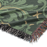 Agnes Deep Olive Mockup Woven Detail
