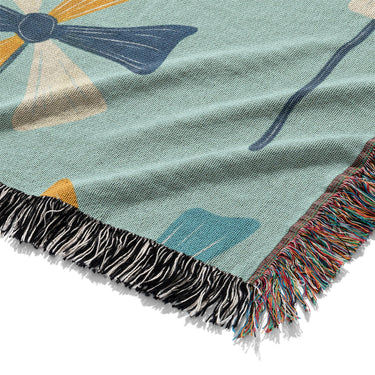Breezy Pinwheels Mockup Woven Detail