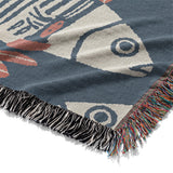 Tribal Fish Mockup Woven Detail