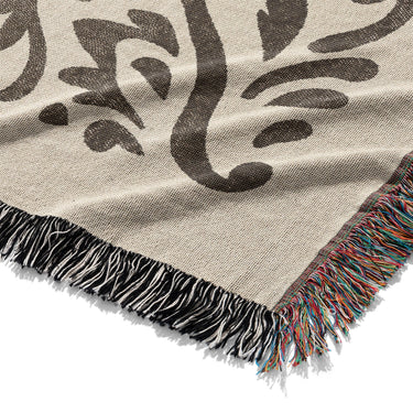 Floranna Ivory & Black Mockup Woven Detail