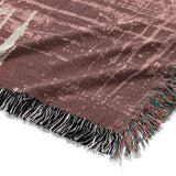 Emil Burgandy Mockup Woven Detail