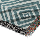 Hoffman Teal Mockup Woven Detail