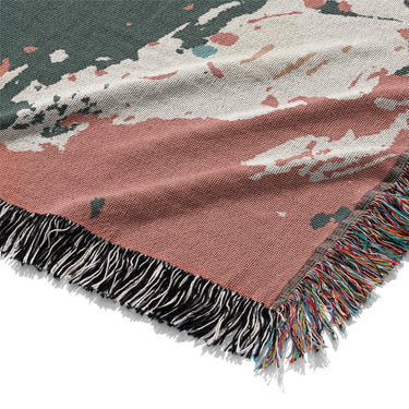 Colin Paint Splatter Multicolor Mockup Woven Detail