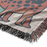 Doodle Dinos Mockup Woven Detail