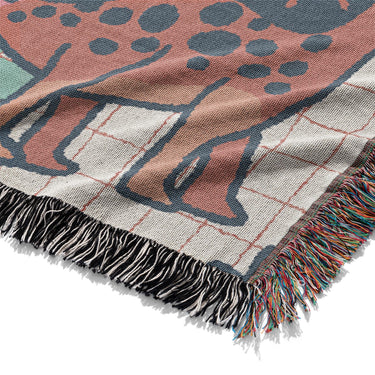 Doodle Dinos Mockup Woven Detail