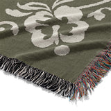 Annette Green & Coral Mockup Woven Detail
