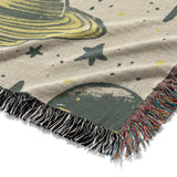 Space Aliens Mockup Woven Detail