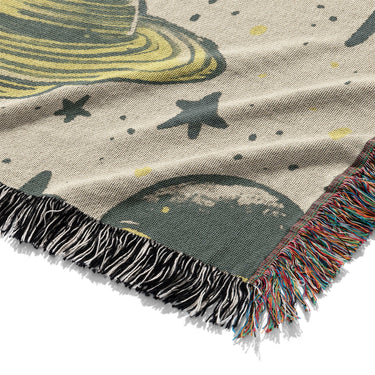 Space Aliens Mockup Woven Detail