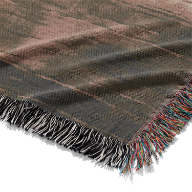 Ruidoso Brown & Orange Mockup Woven Detail
