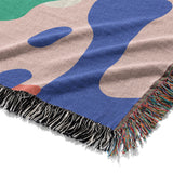 Concetta Pink Green & Blue Mockup Woven Detail