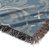 Agnes Denim Blue Mockup Woven Detail
