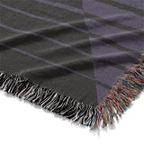 Euclid Black & Purple Mockup Woven Detail