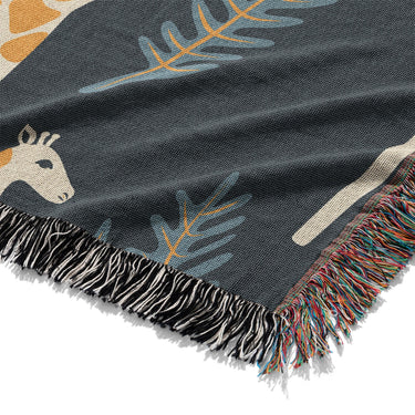 Safari Giraffes Mockup Woven Detail
