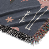 Flamingo Paradise Mockup Woven Detail