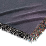 Andromeda Watercolor Purple & Blue Mockup Woven Detail