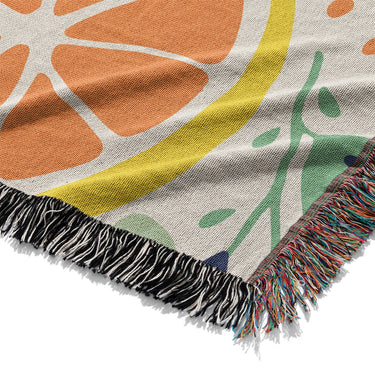 Pamplemousse and Bay Leaf Mockup Woven Detail